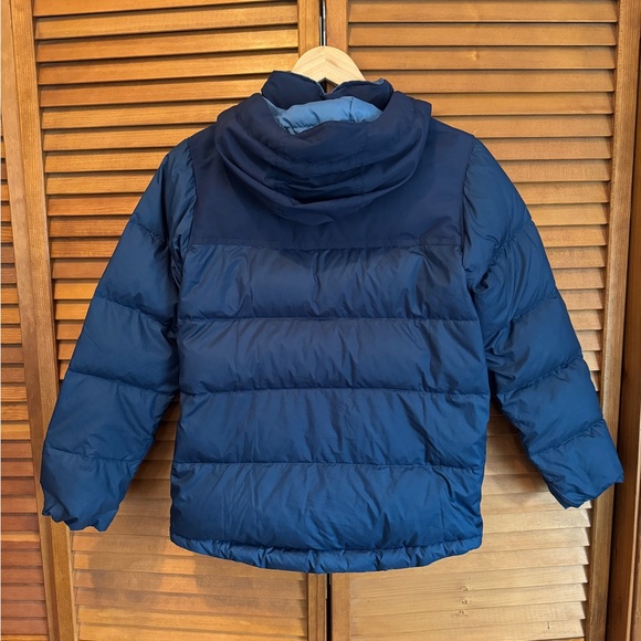 Patagonia Kids Bivy Down Jacket Navy Blue Size L - Picture 5 of 7